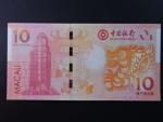MAKAO, Bank of China 10 Patacas 2012, BNP. B219a, Pi. 115