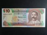 BARBADOS, 10 Dollars 2007, BNP. B227a, Pi. 68