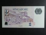 SINGAPUR, 2 Dollars 2011, BNP. B208e, Pi. 46