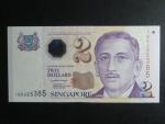 SINGAPUR, 2 Dollars 2005, BNP. B202a, Pi. 54A
