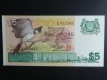 SINGAPUR, 5 Dollars 1976, BNP. B111a, Pi. 10