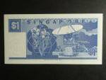 SINGAPUR, 1 Dollar 1987, BNP. B119a, Pi. 18