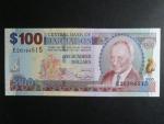 BARBADOS, 100 Dollars 2007, BNP. B230a, Pi. 71
