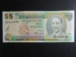 BARBADOS, 5 Dollars 2007, BNP. B226b, Pi. 67