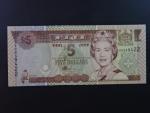 FIDŽI, 5 Dollars 2002, BNP. B516a, Pi. 105