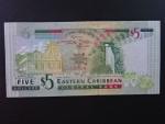 VÝCHODOKARIBSKÉ STÁTY - Antigua and Barbuda, 5 Dollars 2003 A, BNP. B226a, Pi. 42
