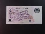 SINGAPUR, 2 Dollars 2015, BNP. B208g, Pi. 46
