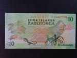 COOKOVY OSTROVY, 10 Dollars 1992, BNP. B108a, Pi. 8