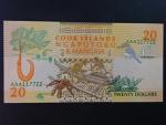 COOKOVY OSTROVY, 20 Dollars 1992, BNP. B109a, Pi. 9