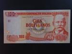 BOLÍVIE, 100 Bolivianos 2001, BNP. B410a, Pi. 240