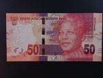 JIŽNÍ AFRIKA, 50 Rand 2013, BNP. B769a, Pi. 140