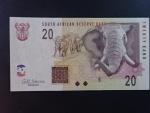 JIŽNÍ AFRIKA, 20 Rand 2009, BNP. B758b, Pi. 129