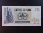 HONG KONG,  Standard Chatered Bank 20 Dollars 1994, BNP. B408b, Pi. 285