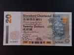 HONG KONG,  Standard Chatered Bank 20 Dollars 1995, BNP. B408c, Pi. 285