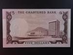 HONG KONG,  Standard Chatered Bank 5 Dollars 1970, BNP. B368b, Pi. 73