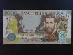 KOLUMBIE, 5000 Pesos 2004, BNP. B989f, Pi. 447
