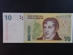 ARGENTINA, 10 Pesos 2010, BNP. B407e, Pi. 354