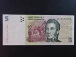 ARGENTINA, 5 Pesos 2012, BNP. B406e, Pi. 353