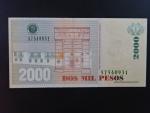 KOLUMBIE, 2000 Pesos 2009, BNP. B988j, Pi. 457