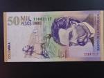 KOLUMBIE, 50000 Pesos 2012, BNP. B992v, Pi. 455
