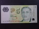 SINGAPUR, 5 Dollars 2010, BNP. B209b, Pi. 47