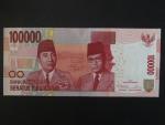 INDONÉZIE, 100000 Rupiah 2013, BNP. B607c, Pi. 153