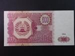TÁDŽIKISTÁN, 500 Rubles 1994, BNP. B108a, Pi. 8