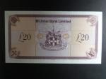Ulster Bank Limited, 20 Pounds 2007, BNP. B938a, Pi. 342