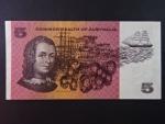AUSTRÁLIE, 5 Dollars 1974, BNP. B212a, Pi. 44a