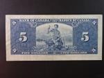 KANADA, 5 Dollars 1937, BNP. B323c, Pi. 60