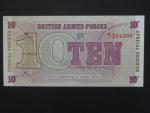 BRITISH ARMED FORCES, 10 Pence 1972, 6th series, BNP. B738b, Pi. M48