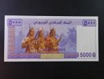 DŽIBUTI, 5000 Francs 2002, BNP. B203a, Pi. 44