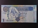 LÝBIE, 1 Dinar 2004, BNP. B531a, Pi. 68