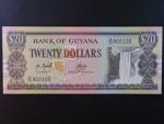 GUYANA, 20 Dollars 1988, BNP. B105b, Pi. 27