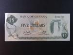 GUYANA, 5 Dollars 1992, BNP. B102i, Pi. 22
