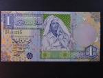 LÝBIE, 1 Dinar 2002, BNP. B528a, Pi. 64