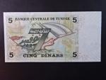 TUNIS, 5 Dinars 2008, BNP. B530a, Pi. 92