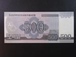 SEVERNÍ KOREA, 500 Won 2008, BNP. B344a, Pi. 63