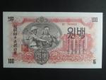 SEVERNÍ KOREA, 100 Won 1947, BNP. B208b, Pi. 11