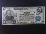 USA, 5 Dollars 1904 Fiest National Bank of Washington