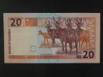 NAMÍBIE, 20 Dollars 2001, BNP. B205b, Pi. 6