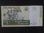 MALAWI, 5 Kwacha 2005, BNP. B136c, Pi. 36