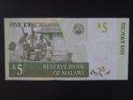 MALAWI, 5 Kwacha 1997, BNP. B136a, Pi. 36