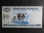 RWANDA, 500 Francs 2013, BNP. B137a, Pi. 38