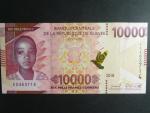 GUINEA, 10000 Francs 2018, BNP. B343a