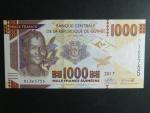 GUINEA, 1000 Francs 2017, BNP. B339b, Pi. 48