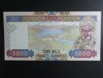 GUINEA, 5000 Francs 2010, BNP. B334a, Pi. 44