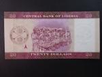 LIBÉRIE, 20 Dollars 2022, BNP. B317a