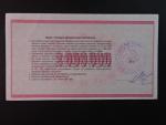 2.000.000 Karbovantsiv 1992 Certificat, Pi. 91B