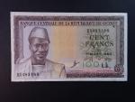 GUINEA, 100 Francs 1960, BNP. B302a, Pi. 13